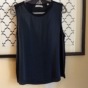 Vince Navy tank top